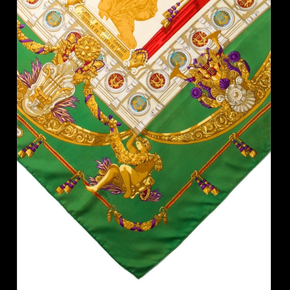 Hermes silk scarf - Picture 3 of 9